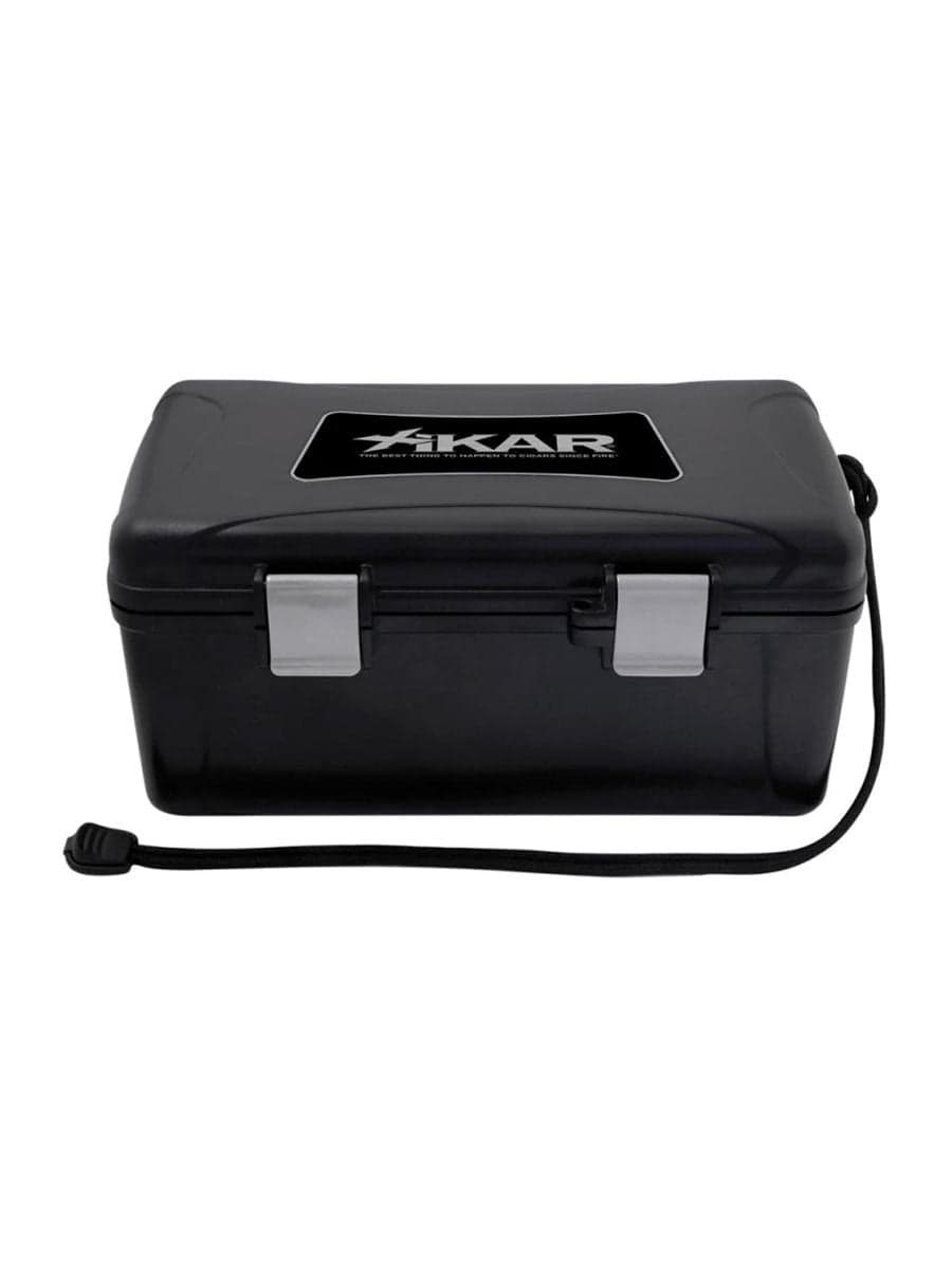  Xikar Travel Humidor 10 ct, Black