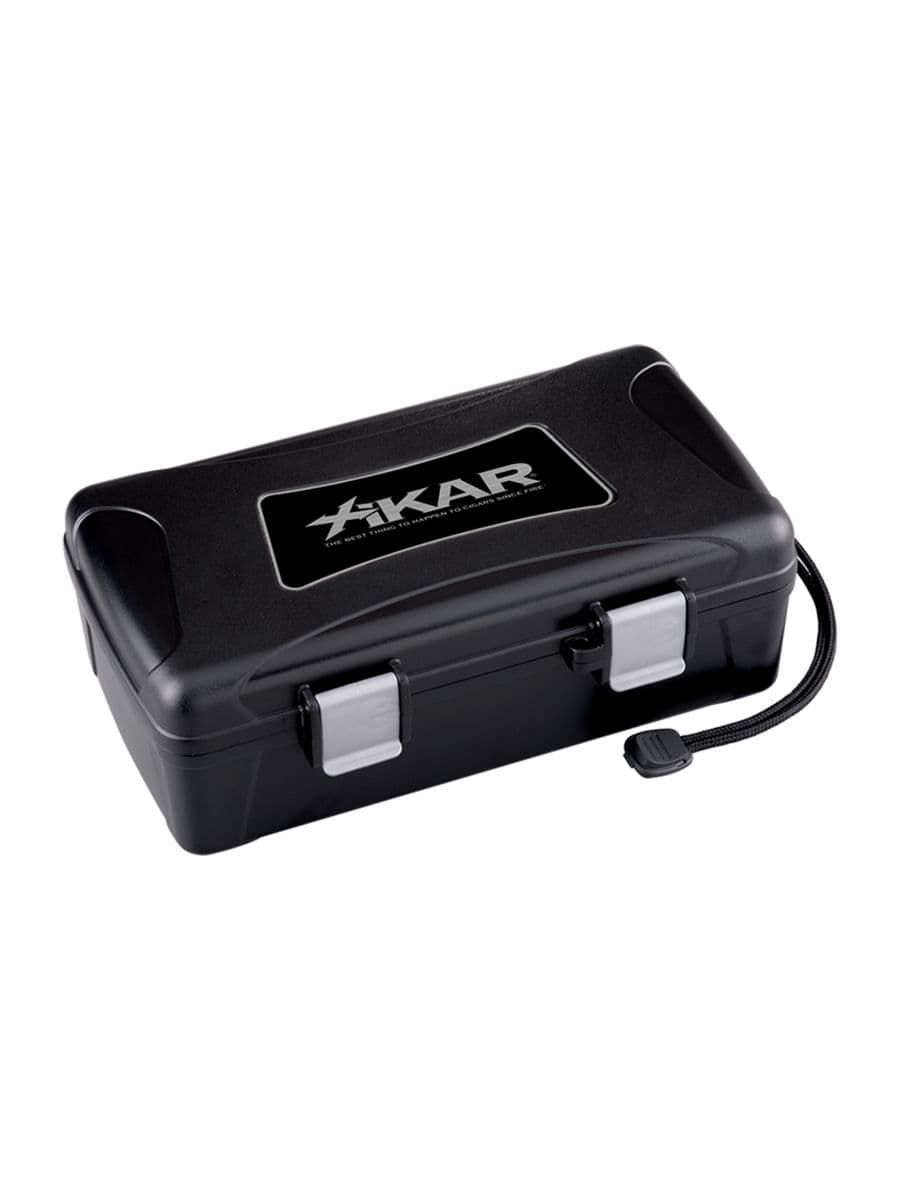  Xikar Travel Humidor 10 ct, Black