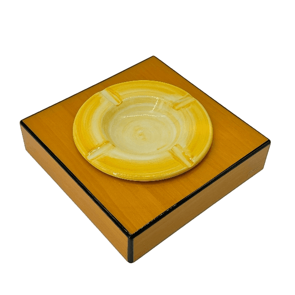 Ashtray Yellow Veined