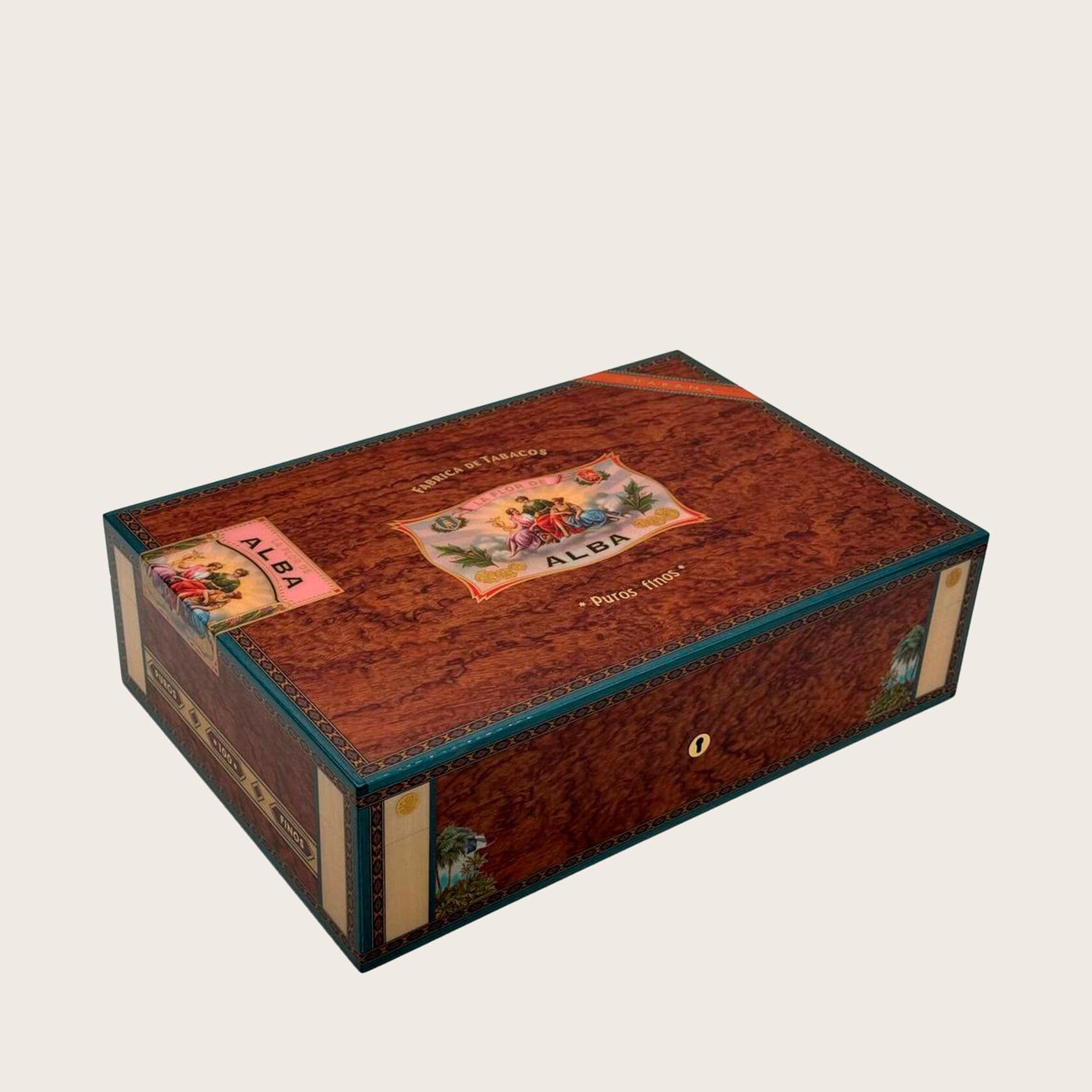 EB Humidor Alba Bubinga 110 Cigars