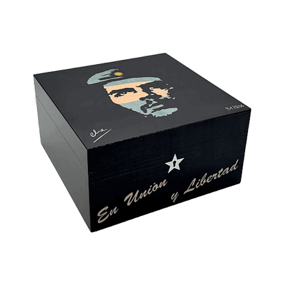 Elie Bleu Humidor "Che" 75 cigars Argentina