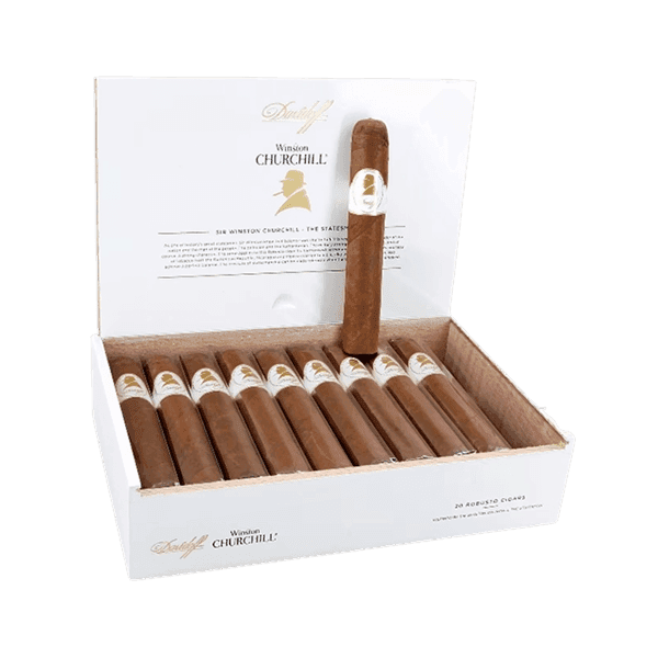 DAVIDOFF Winston Churchill Robusto Cello 20