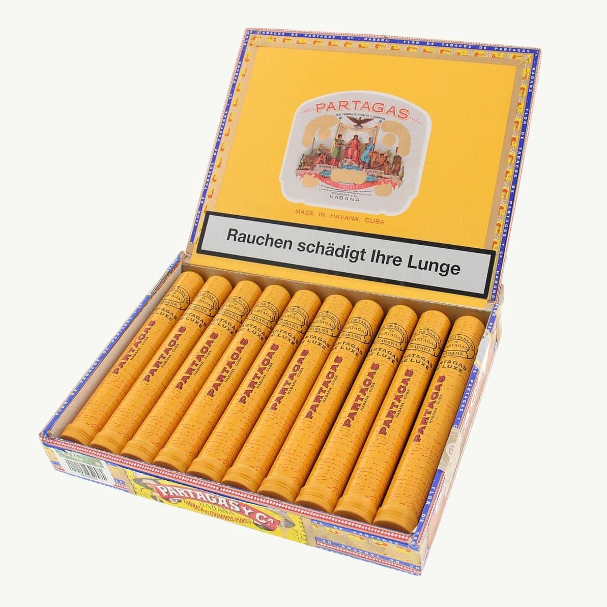 Partagas De Luxe Tubos