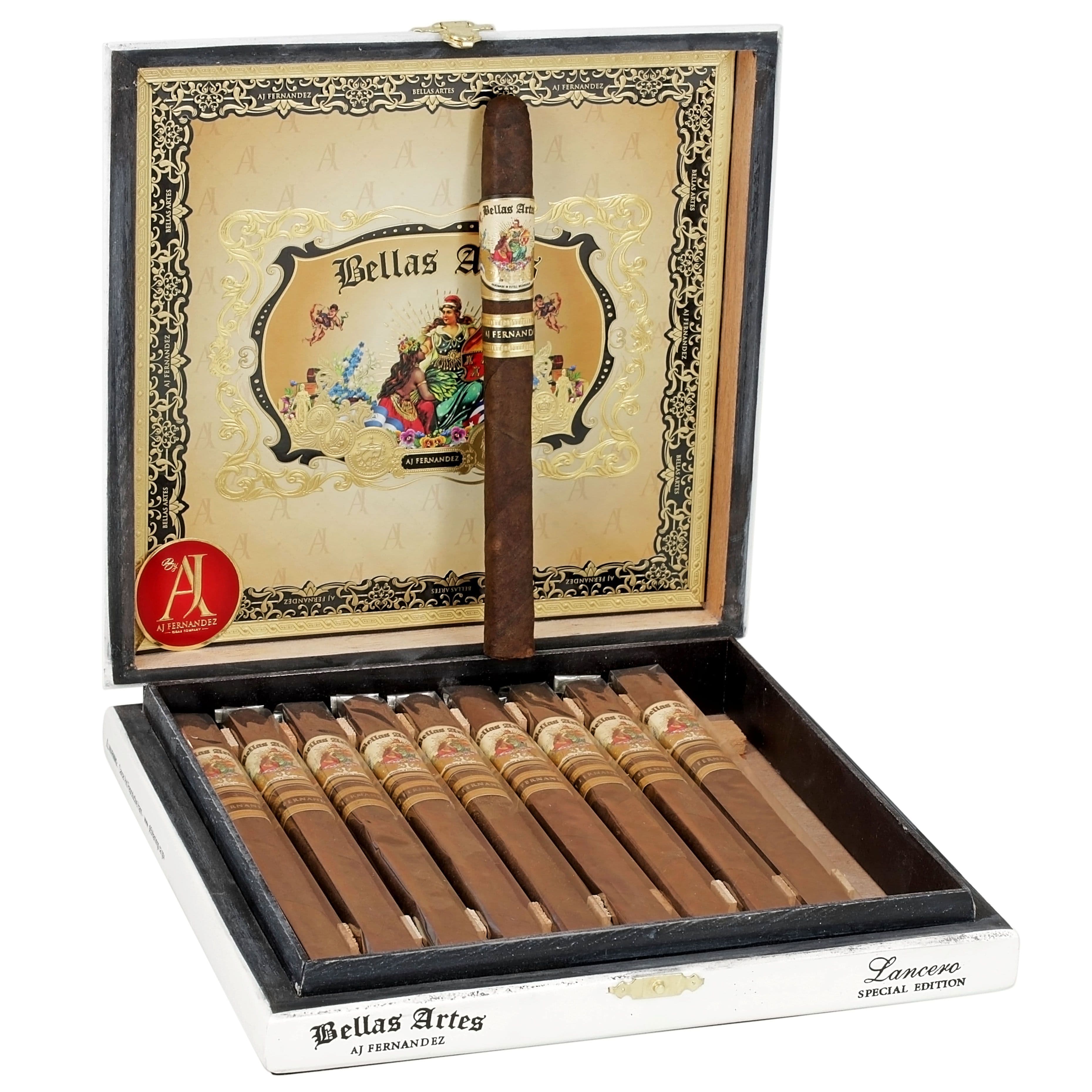 A.J. Fernandez Bellas Artes Maduro Lancero Special Edition 10