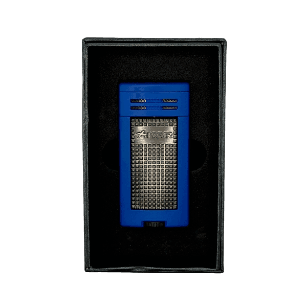 XIKAR Ion Double Jet Lighter, Blue