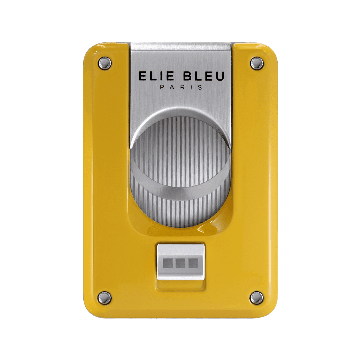 Elie Bleu Double Blade Cigar Cutter Yellow