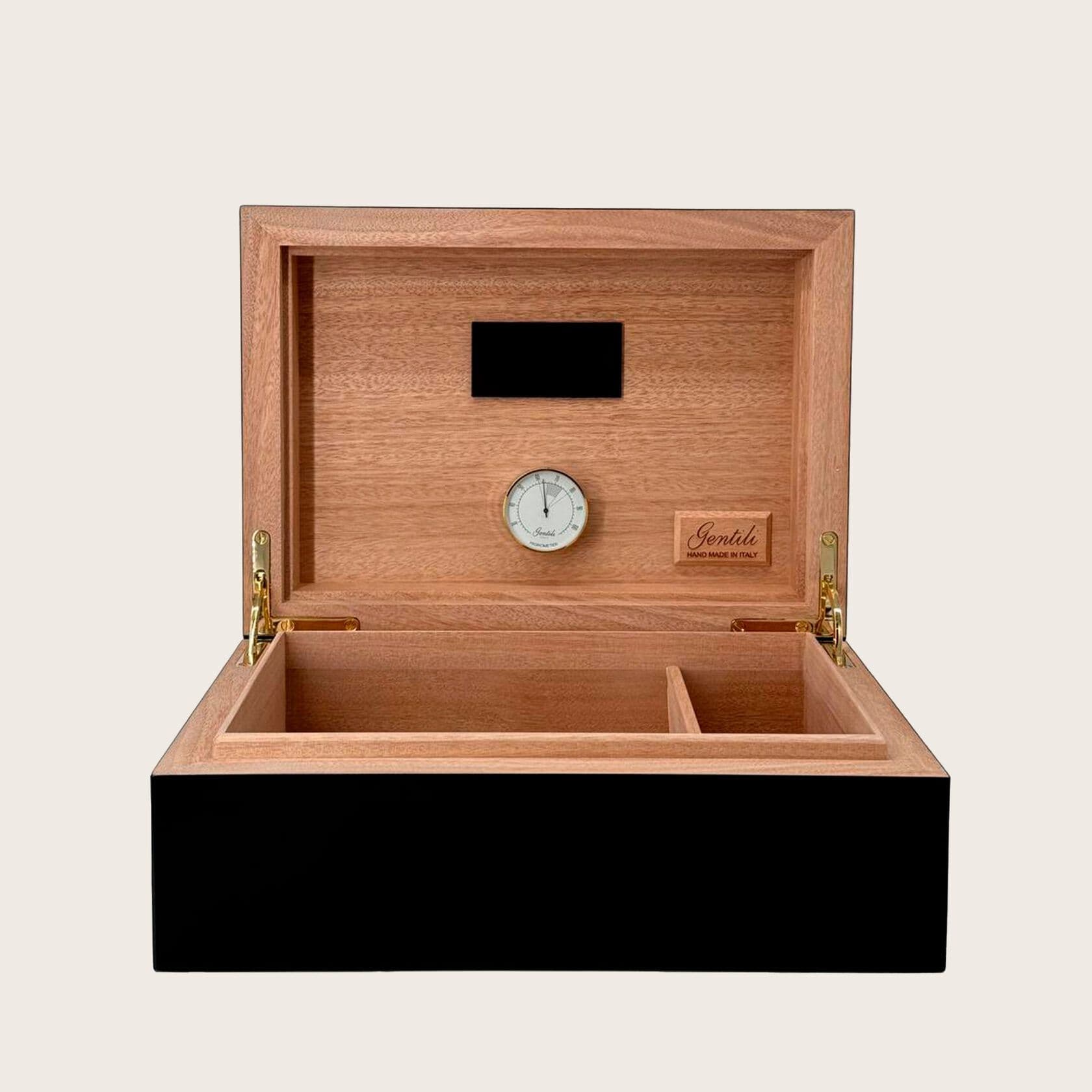 Gentili Humidor SV 50 Cuban GLD WHT BLK