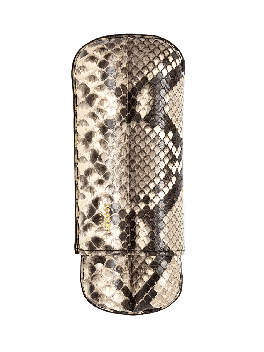 Bosquet 2 Cigars Genuine Python Skin