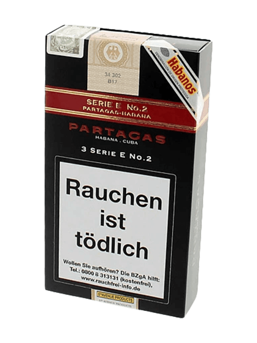 Partagas Serie E №2 Tubos