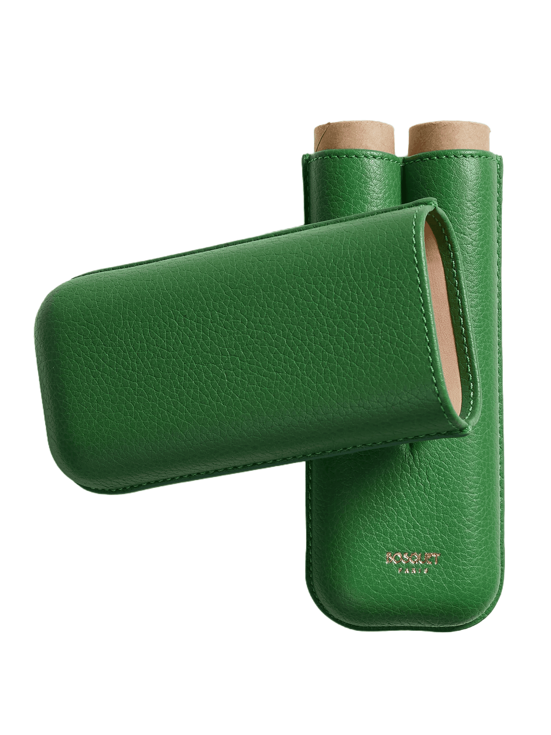 Bosquet 2 Cigars Grained Calf Light Green