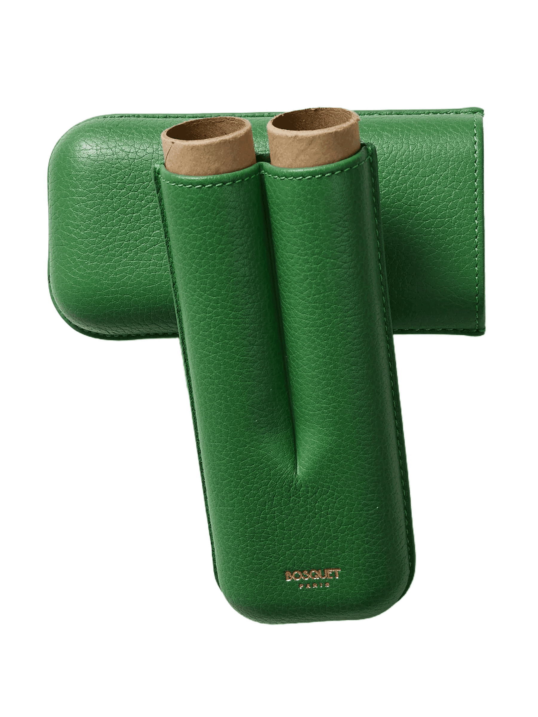 Bosquet 2 Cigars Grained Calf Light Green