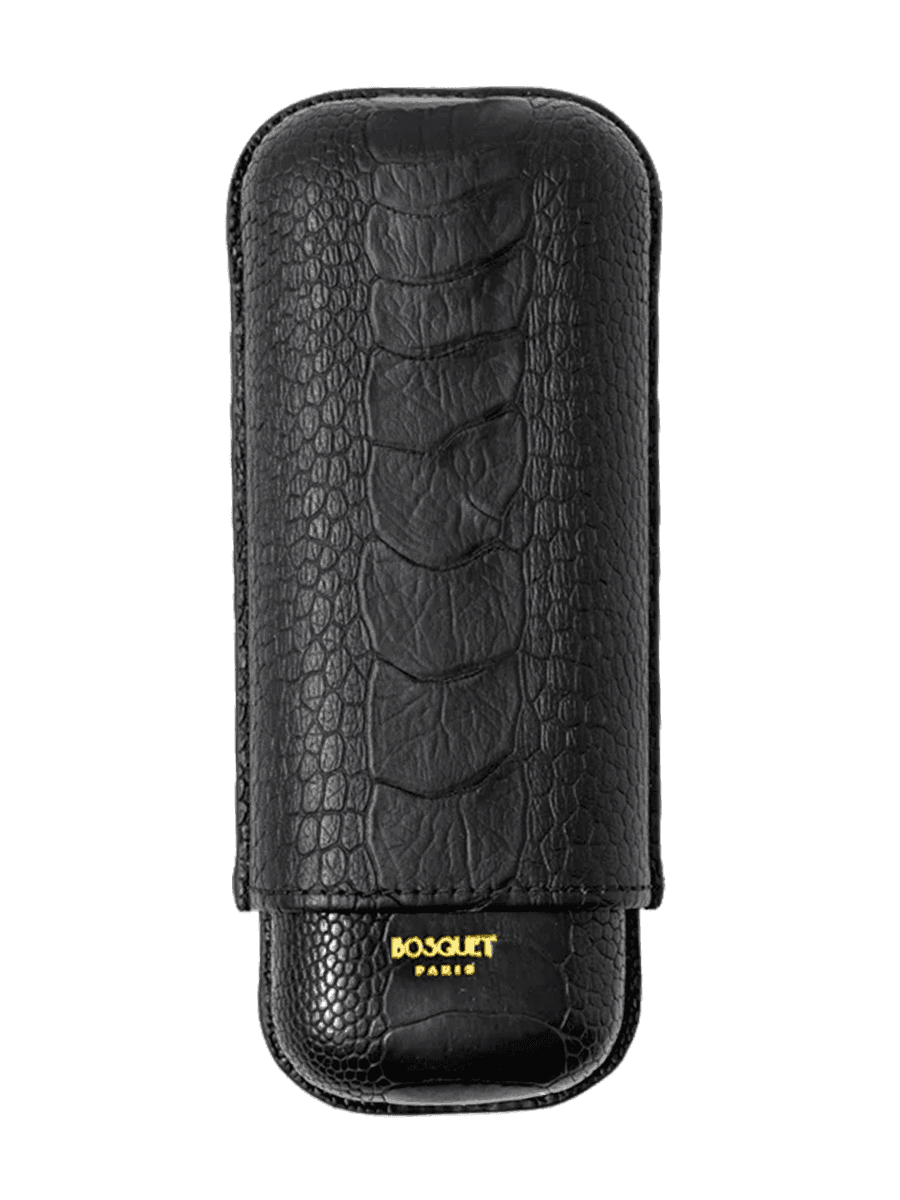 Bosquet TL2 Cigars Genuine Ostrich Leg Black