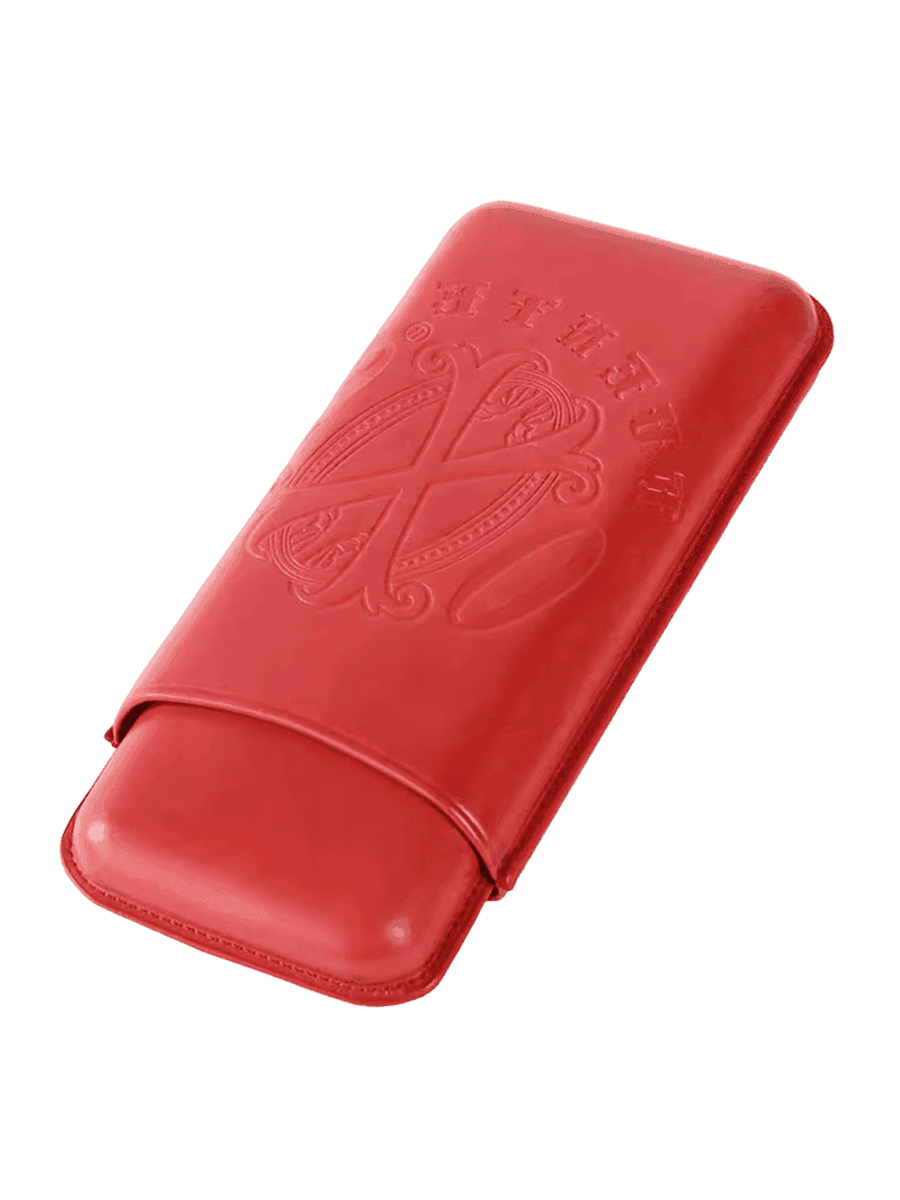 The Opus X Society Leather 3 Cigars Case El Rojo
