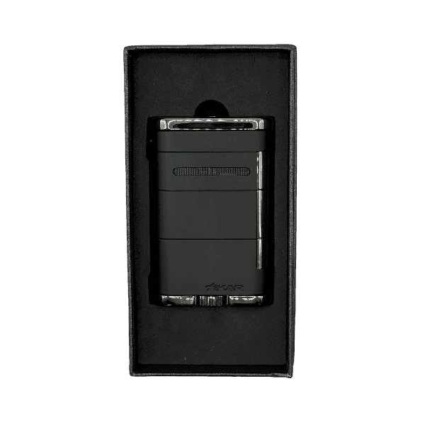 Allume Triple Tabletop Lighter, Tuxedo Black
