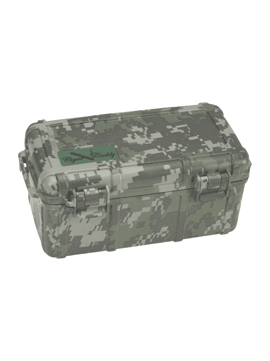 Cigar Caddy 15ct, forest camo ABS