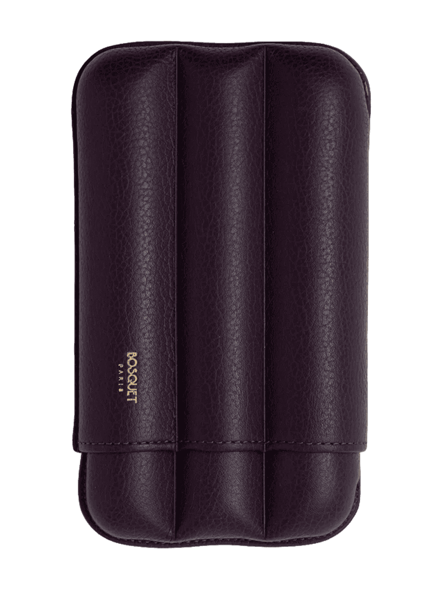Bosquet 3 Cigars Grained Calf Purple