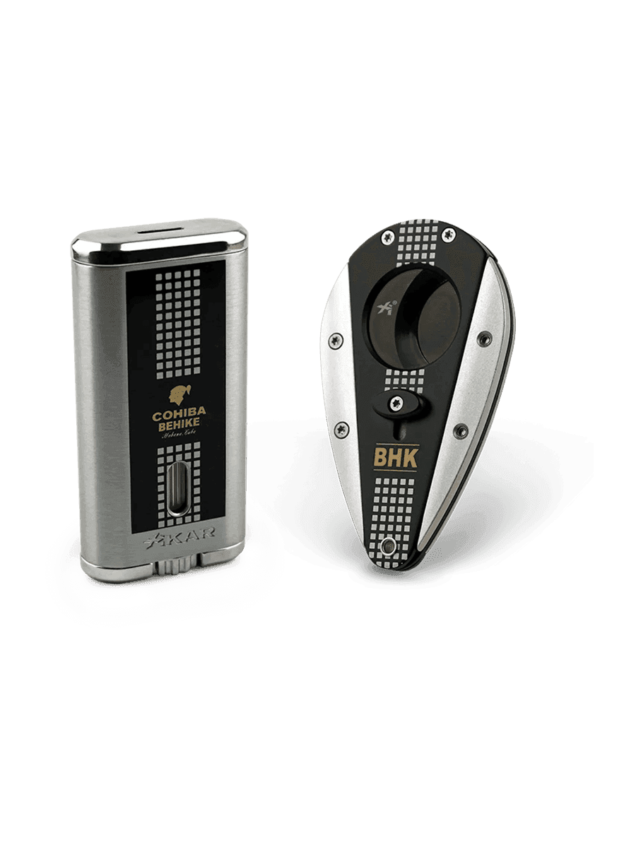 Cutter and Lighter Set COHIBA BEHIKE X