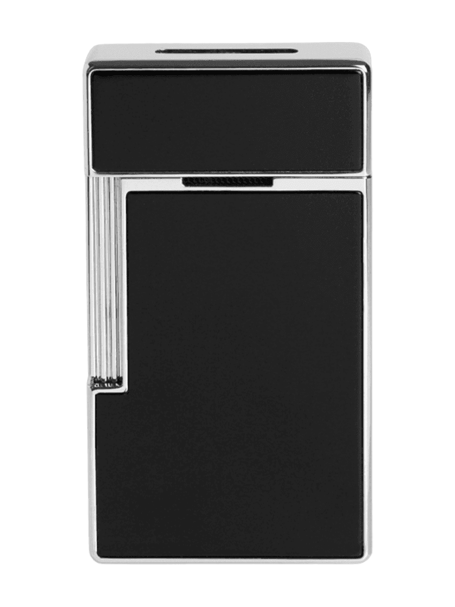 Dupont Ltr Biggy D Laq Noir Chrm 025001
