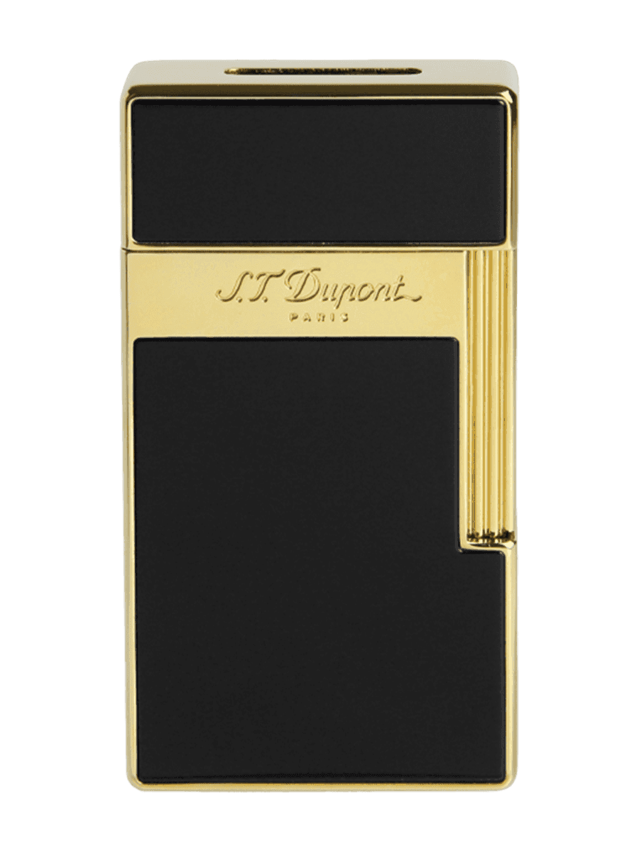 Dupont Ltr Biggy D Laq Noir Dore 025002