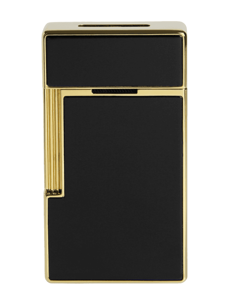 Dupont Ltr Biggy D Laq Noir Dore 025002