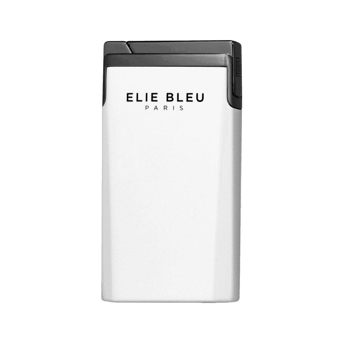 Elie Bleu Pocket Lighter "J15" Casa Cubana White Gun Metal