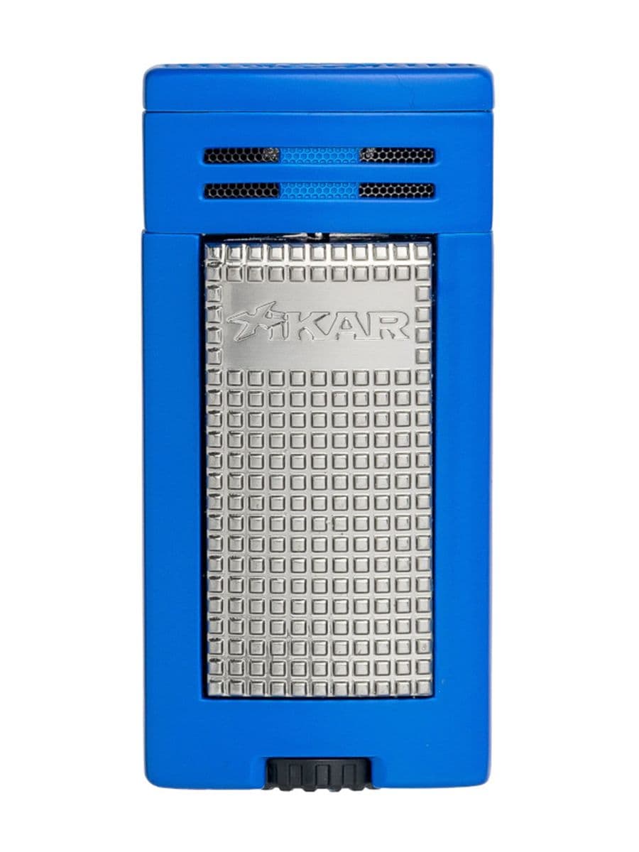 XIKAR Ion Double Jet Lighter, Blue