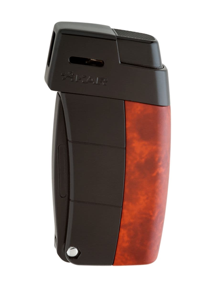 Resource II Pipe Lighter, Amboina Burl
