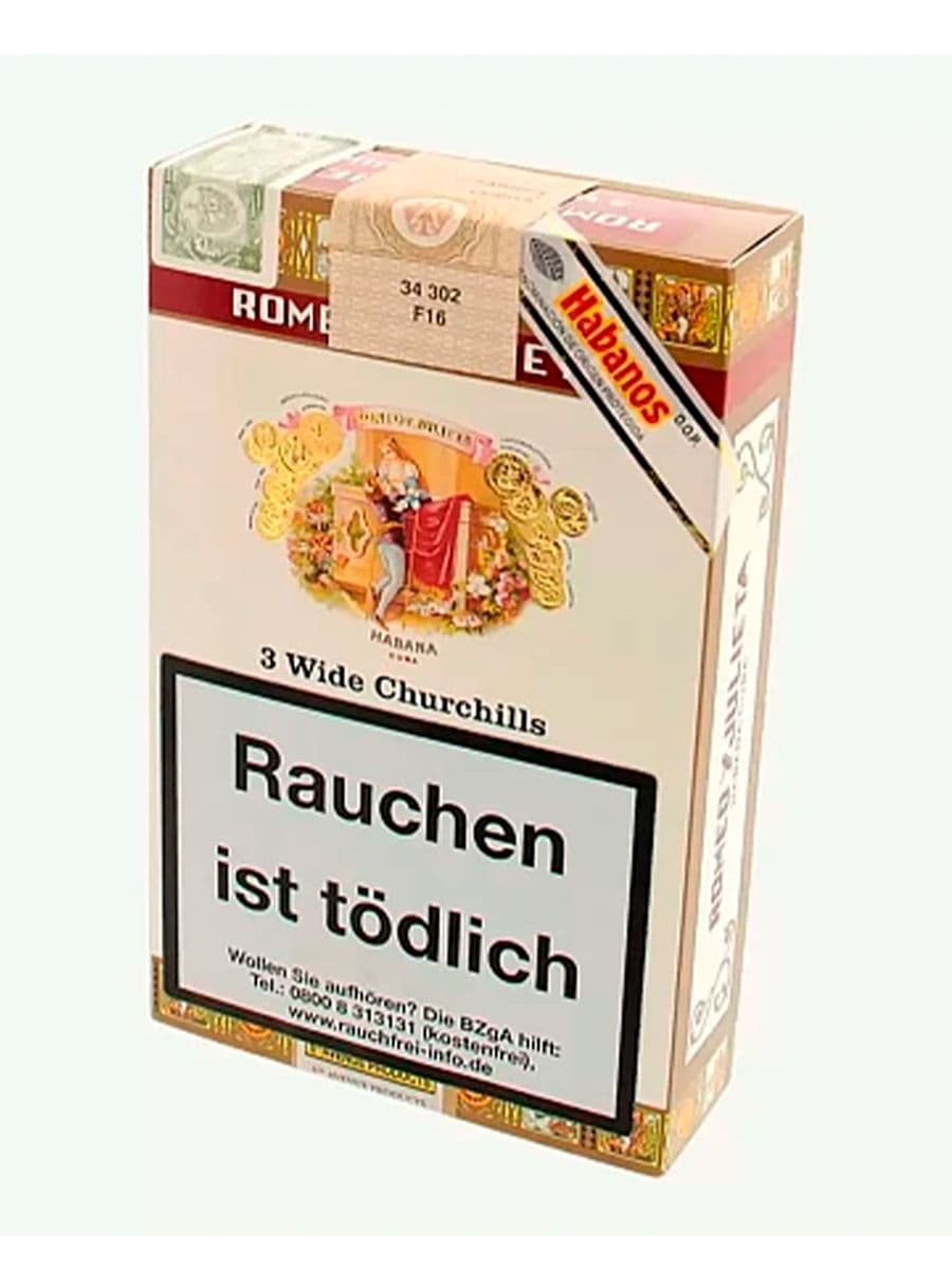 Romeo Y Julieta Wide Churchills Tubos