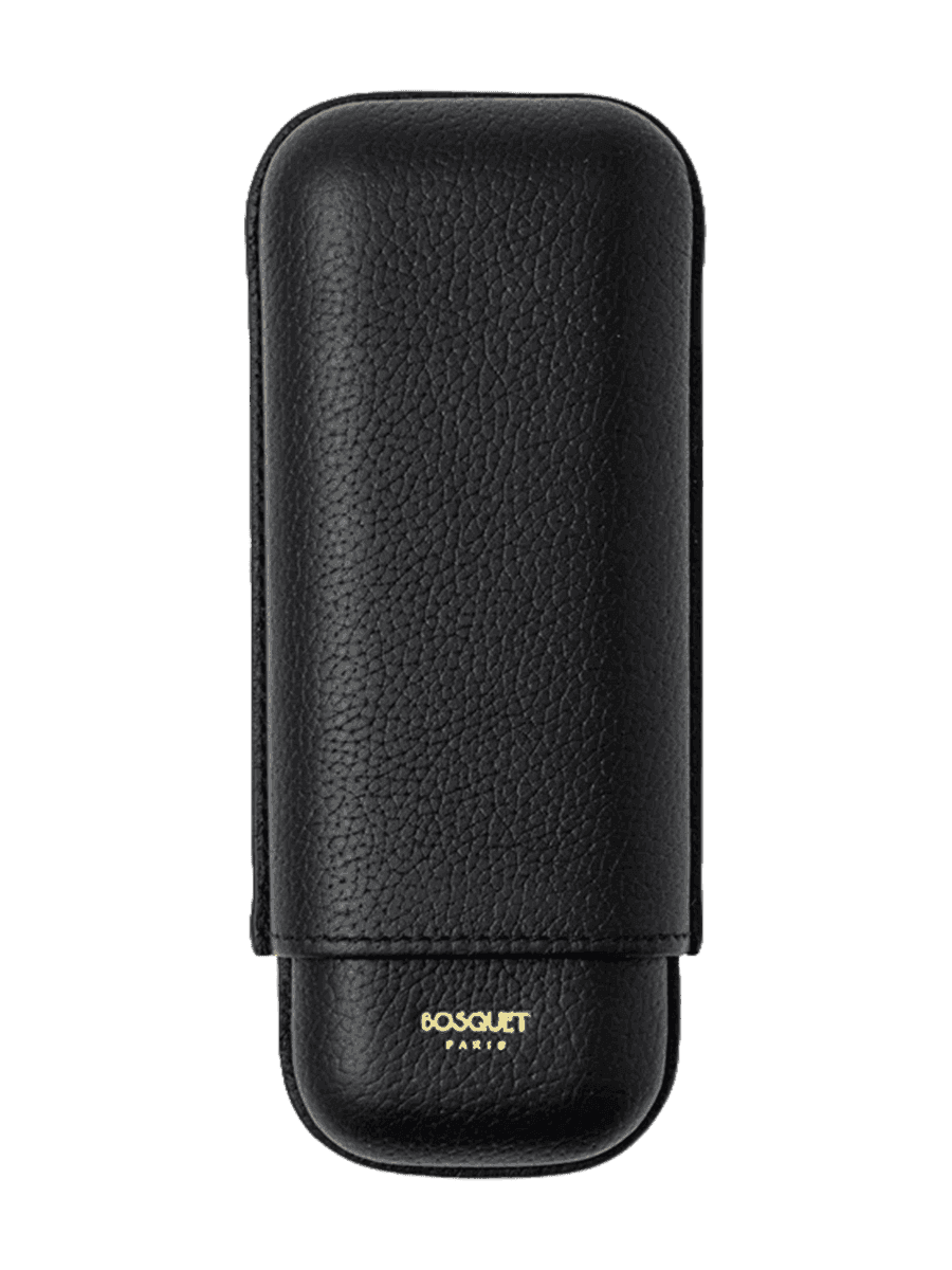 Bosquet 2 Cigars Grained Calf Black