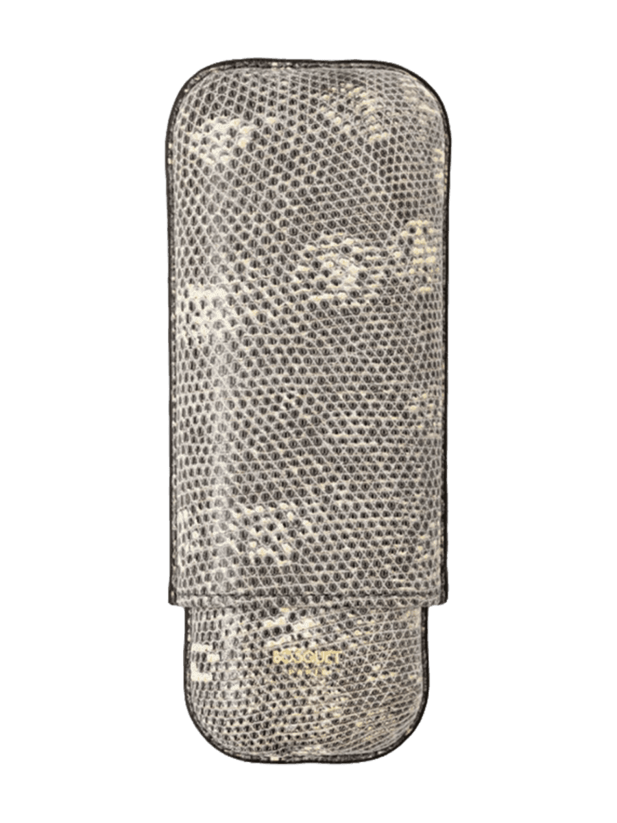 Bosquet 2 Cigars Genuine Iguana Skin