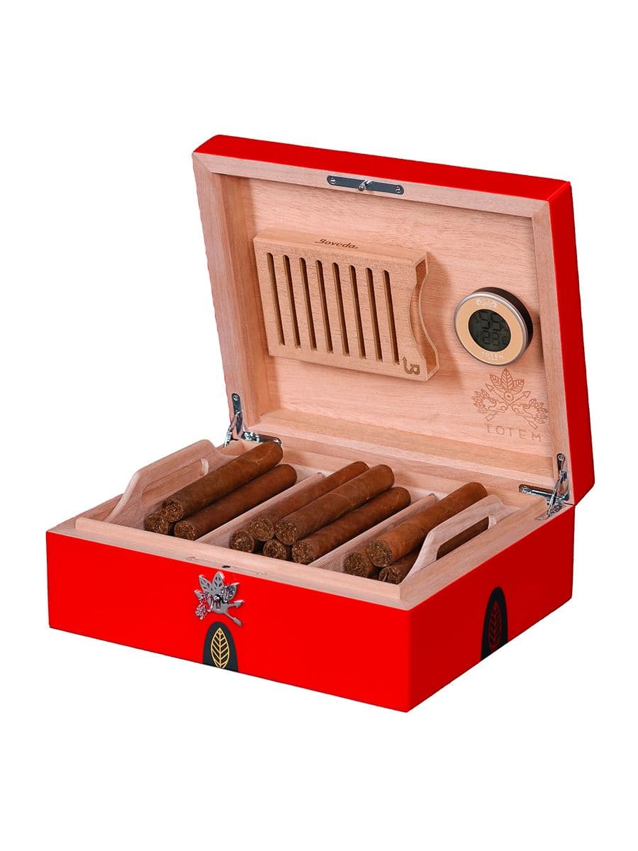 Totem Humidor - Healing Frog
(300X250X110Mm) - Red