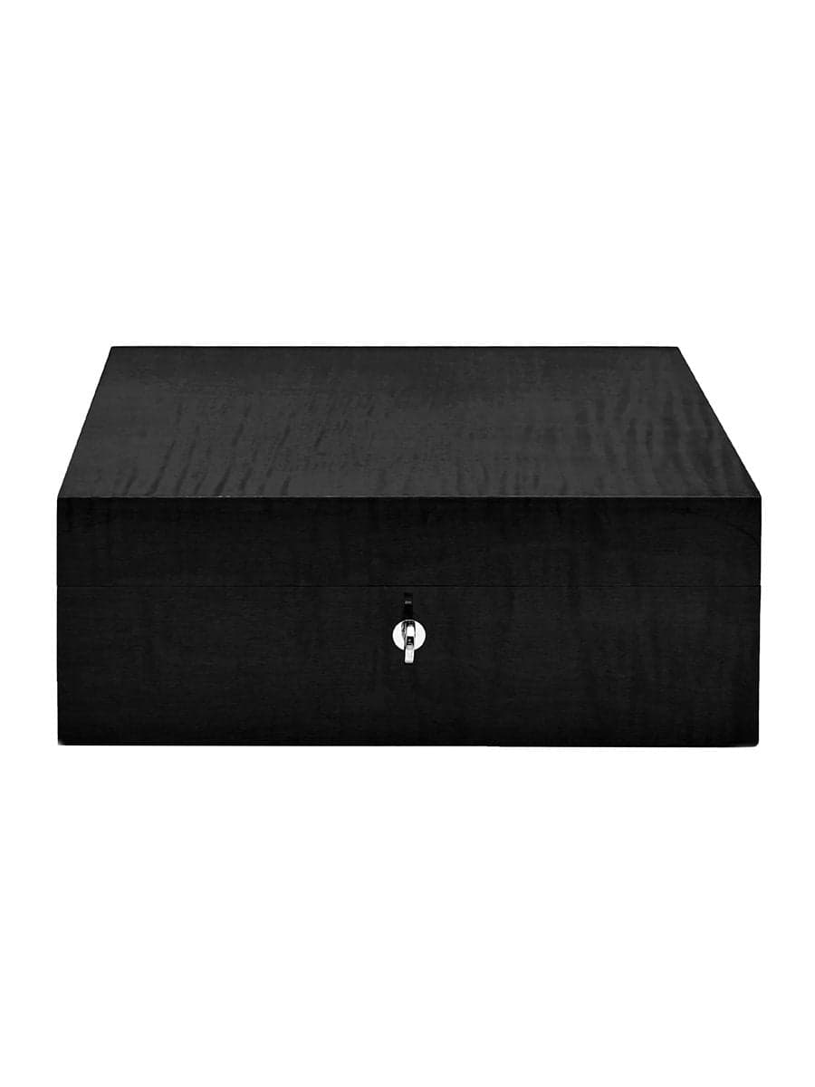 Wooden humidor 110 cig. "Fruit" black Sycamore