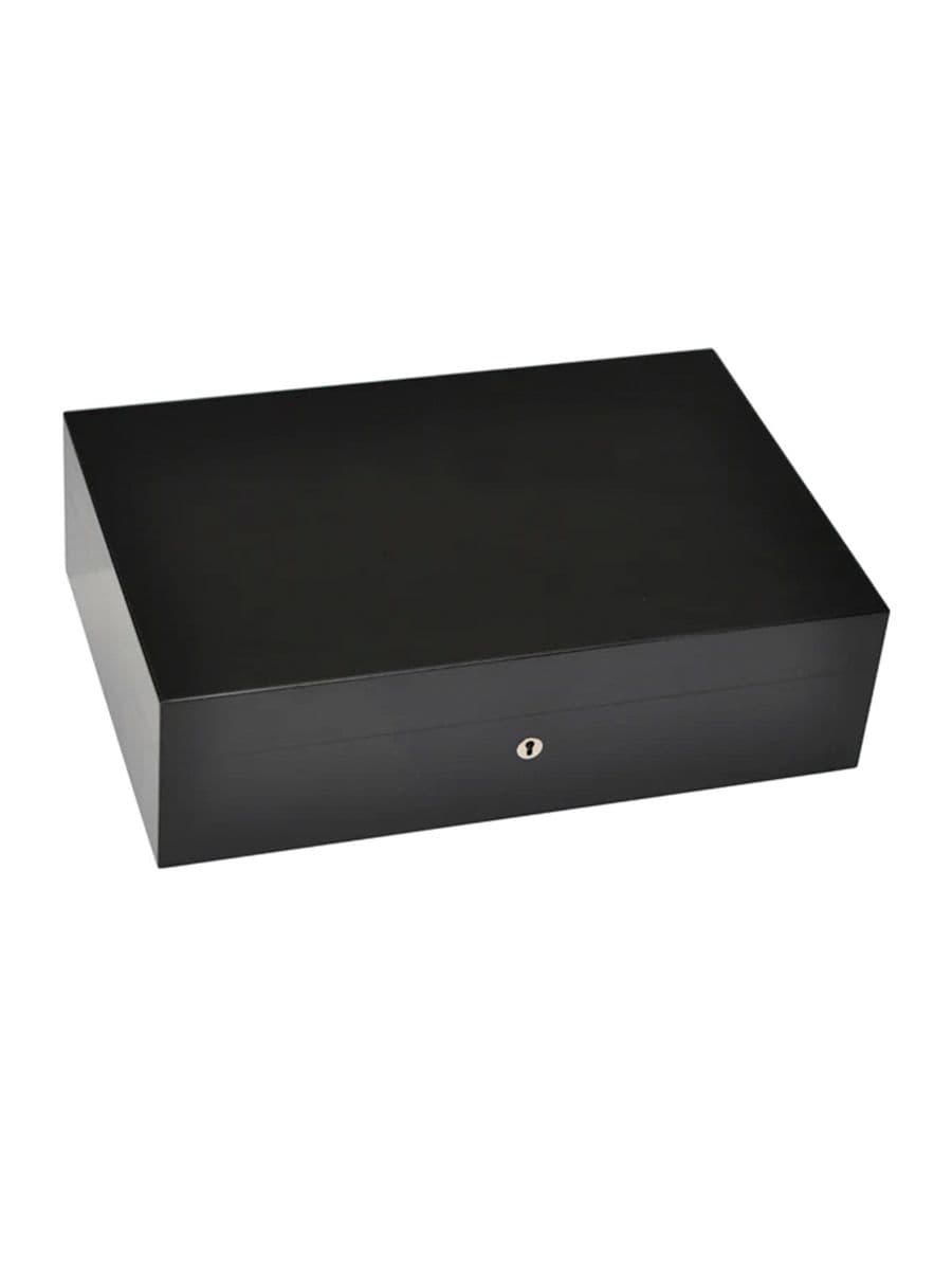 Wooden humidor 110 cig. "Fruit" black Sycamore