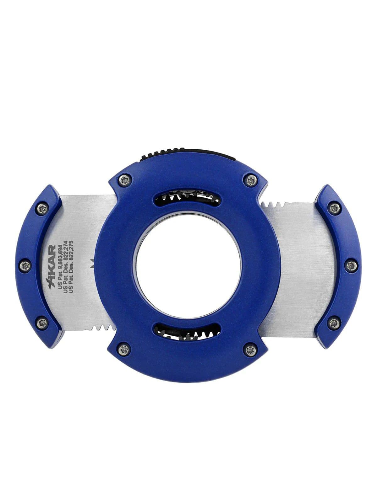 Xikar XO Cutter Blue  and Stainless Steel