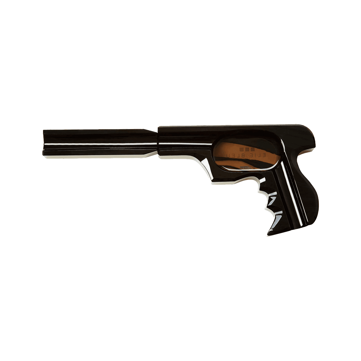 Elie Bleu Ashtray "Gun" Black Obsidienne product image