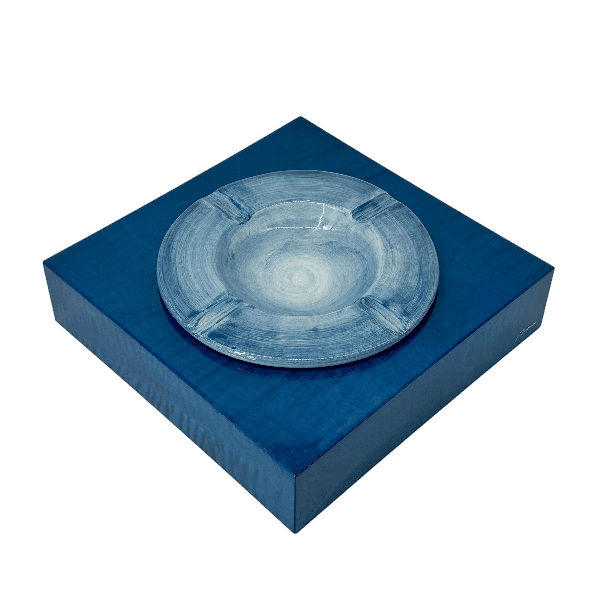 Ashtray Blu Venato product image