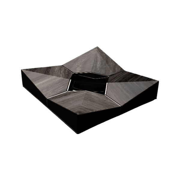 Ashtray "Sinatra" silver product image
