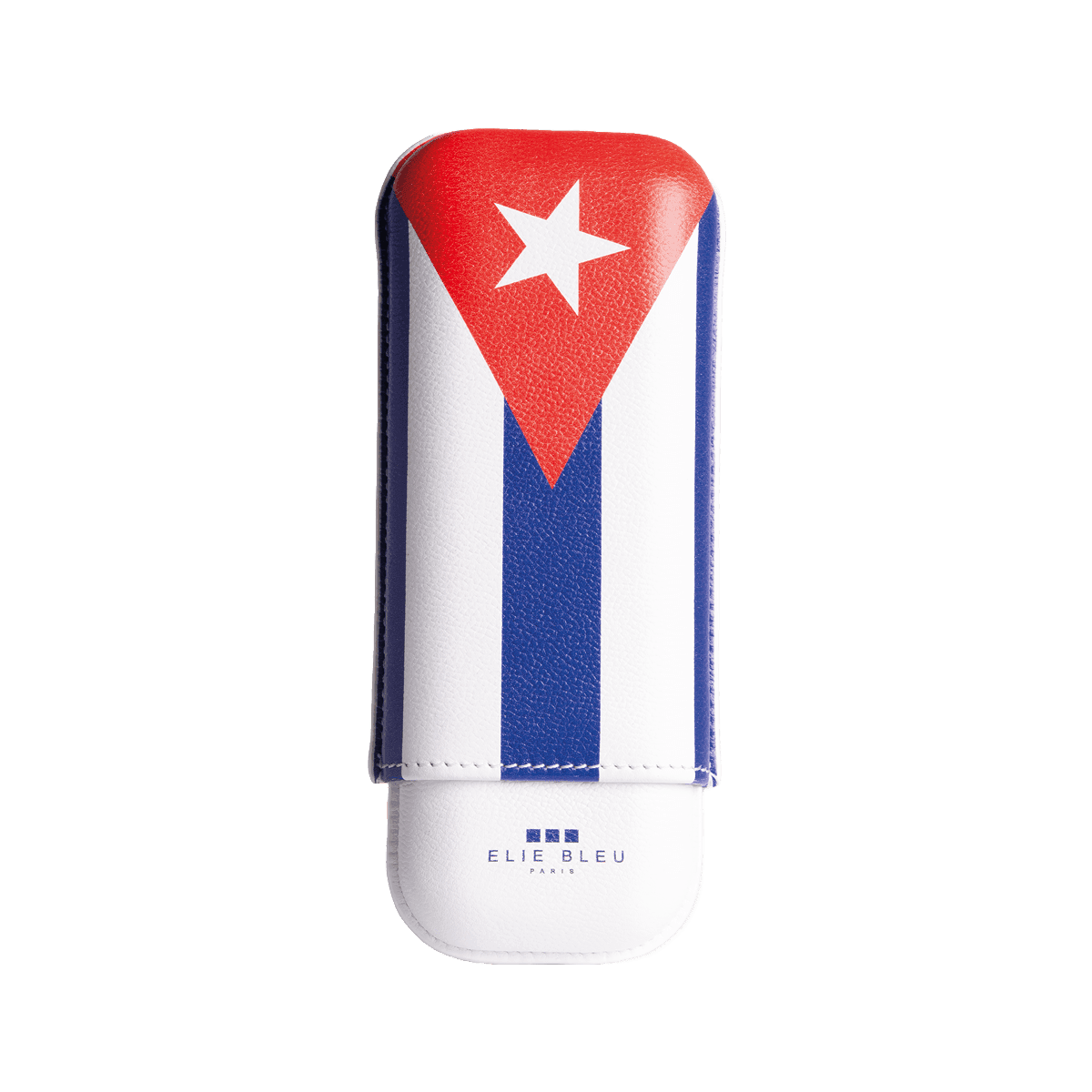 Elie Bleu "Cuban Flag" Cigar Case - 2 Cigars caliber 27 product image
