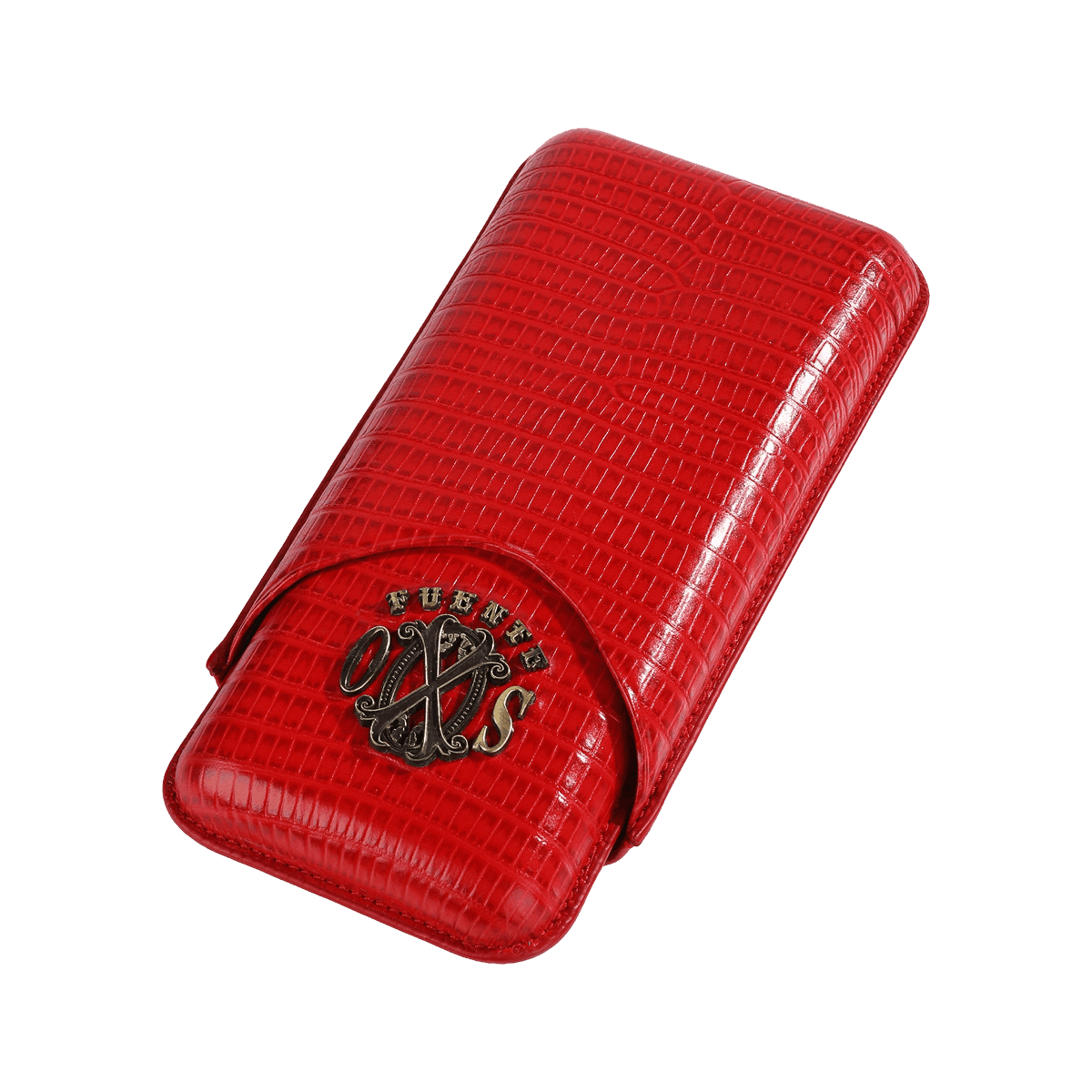 The Opus X Society Teju Leather Cigar Case Red product image