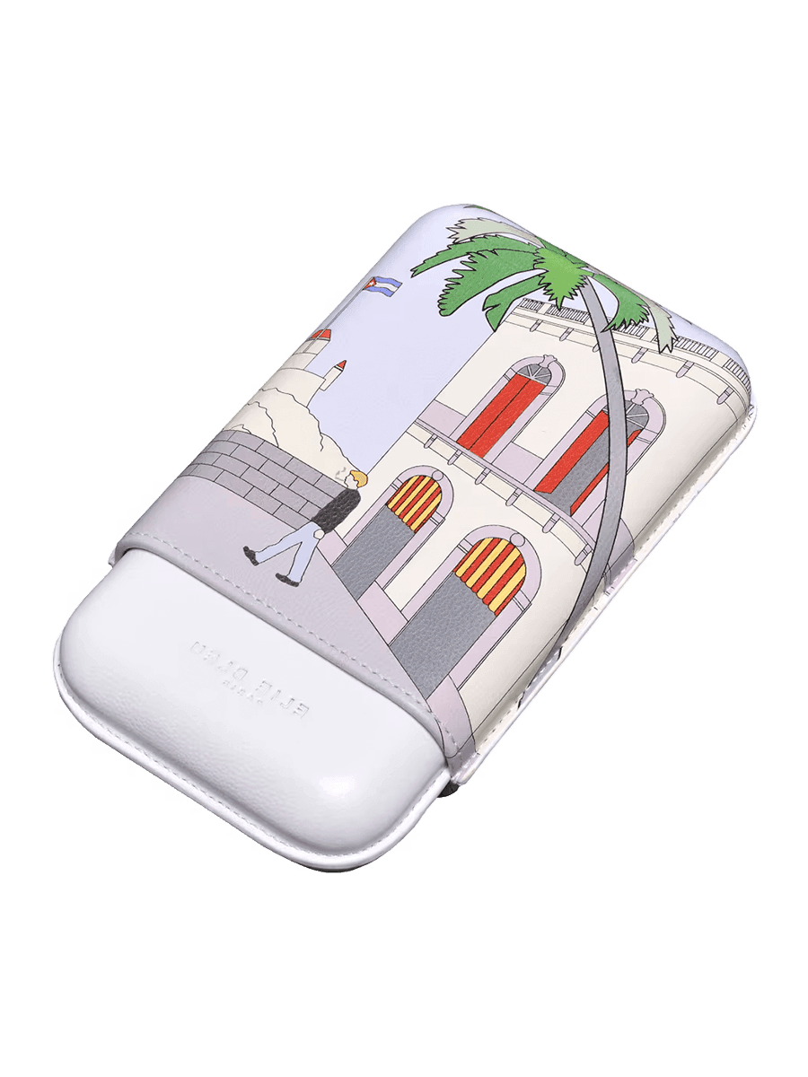 Elie Bleu "Casa Cubana" Cigar Case - 3 Cigars caliber 27 product image