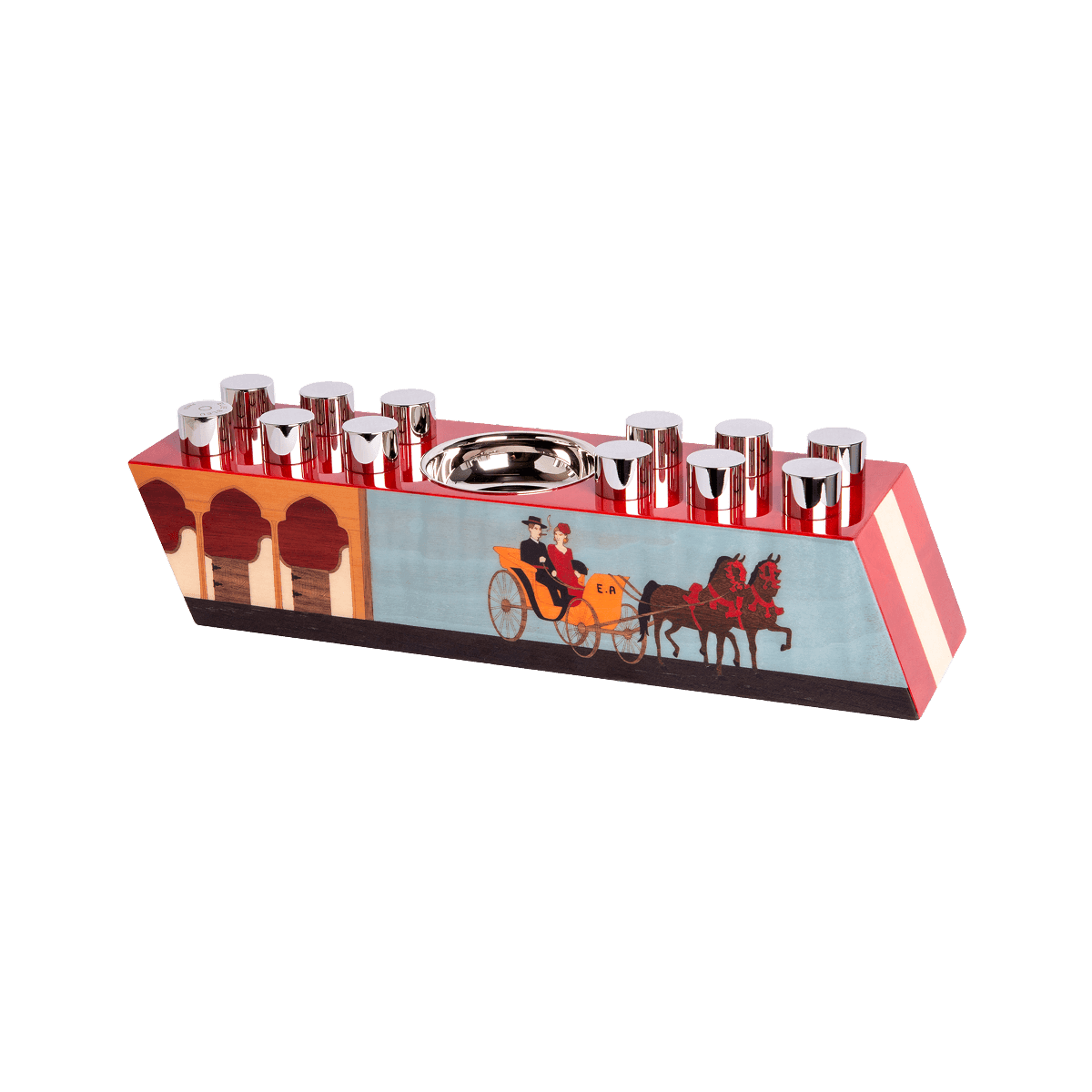 Elie Bleu Ashtray "Casa Cubana" Cienfuegos product image