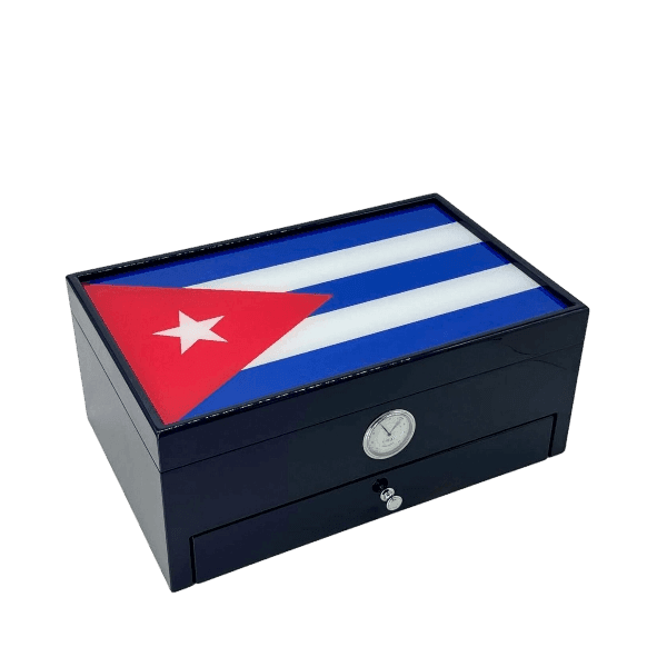 Humidor Special Club Edition Cuba Flag Blue Digital Stamp product image
