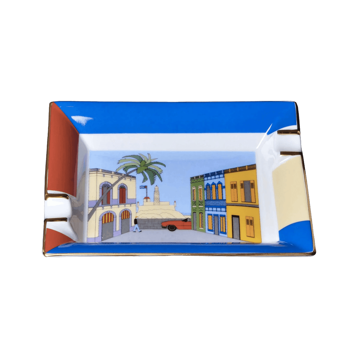Elie Bleu Ashtray "Casa Cubana" Porcelain product image