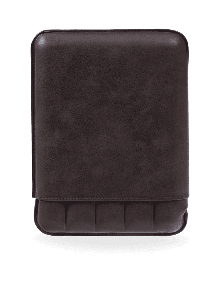 Totem Akawi 5 Cigars Case Peat Brown product image