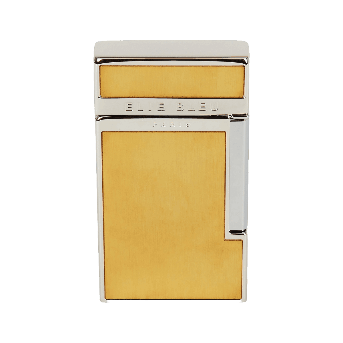 Elie Bleu Pocket Lighter "Diamond Jetflame" Brush Gold product image