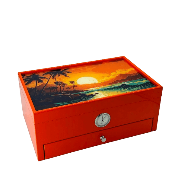 Humidor Special Club Edition Orange Sun Digital Stamp product image