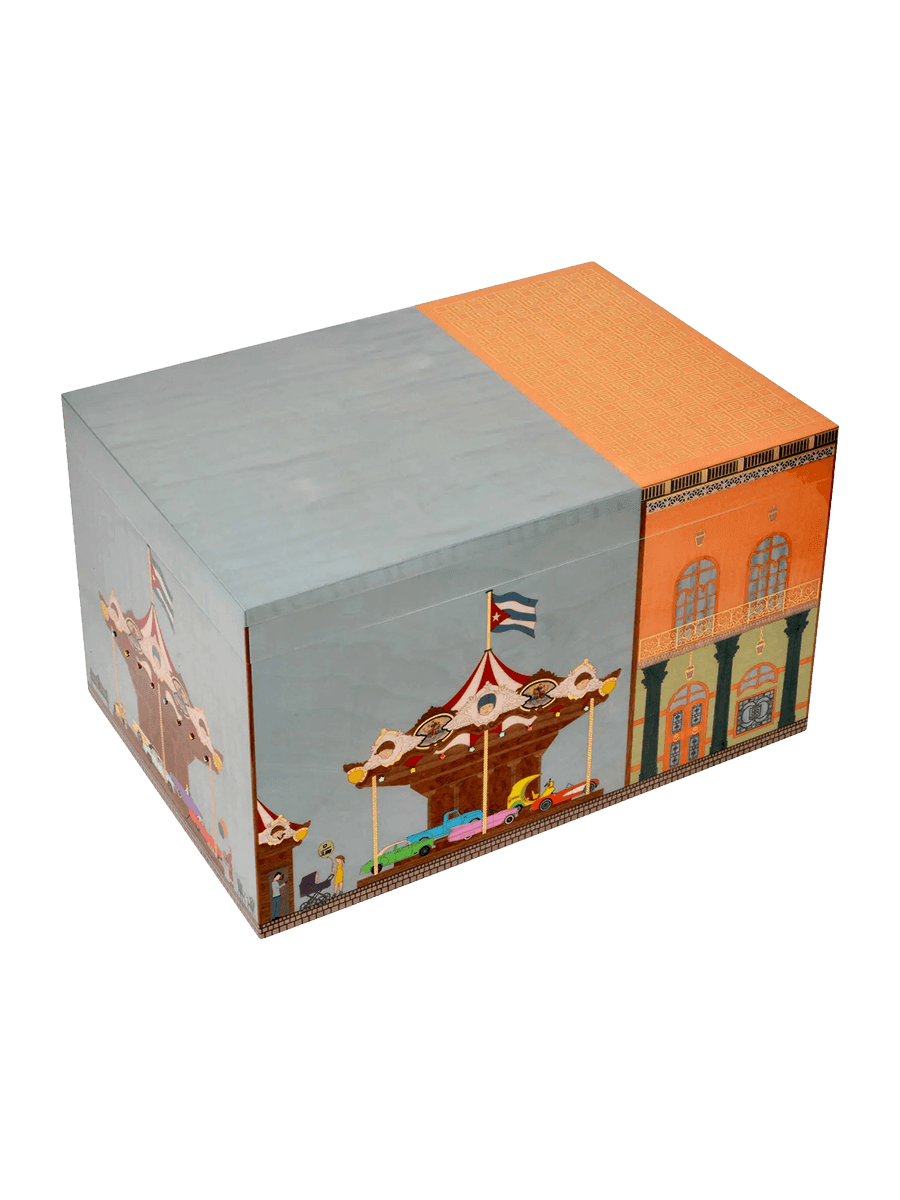 Elie Bleu Humidor "Casa Cubana" Carousel 125 cigars Ltd 207/288 product image