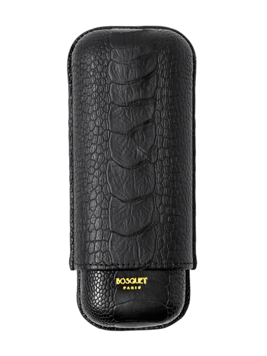 Bosquet TL2 Cigars Genuine Ostrich Leg Black product image