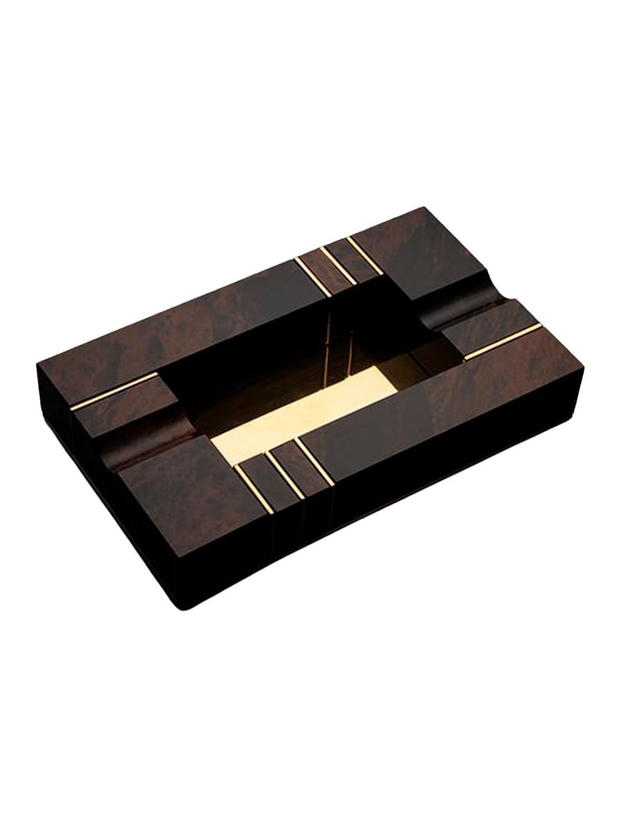 Ashtray "Brown & Gold" product image