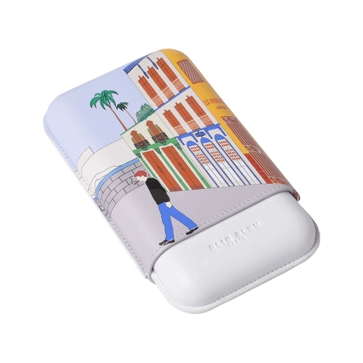 Elie Bleu "Casa Cubana" Cigar Case "Le Parisien" - 3 Cigars caliber 27 product image